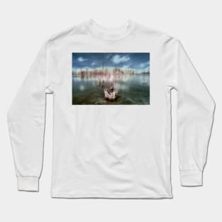 Manasquan Reservoir Infrared Color Long Sleeve T-Shirt